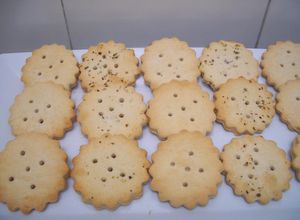 Una foto de Galletas  saladas