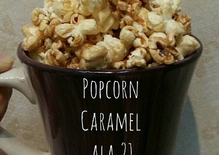 Popcorn Caramel ala 21