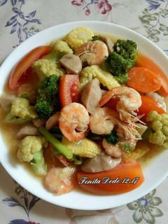 Foto resep Capcay Goreng Seafood