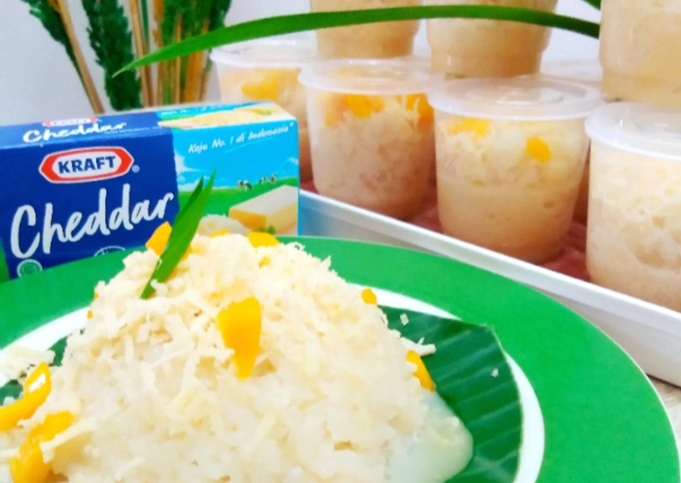 TanSuJu (Ketan Susu Keju) Toping Nangka