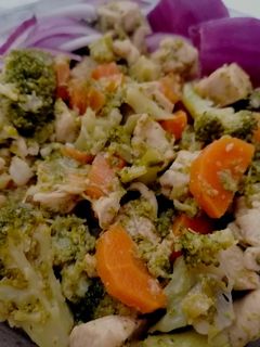 Kínai brokkolis csirke recept fotója