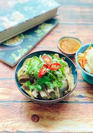 Hình của món Măng Hầm Giò Heo.