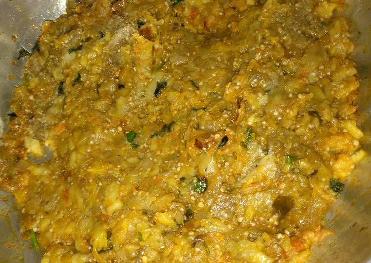 Easiest Way to Prepare Perfect Mashed eggplant #authors marathon