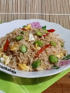 Foto resep 515. Nasi Goreng Pete Teri