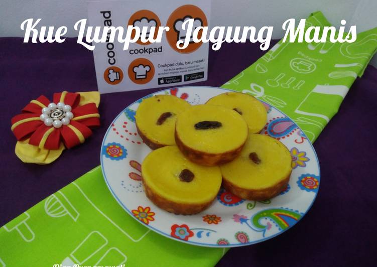 Resep masakan Kue Lumpur Jagung Manis | Resep Membuat Kue Lumpur Jagung Manis Yang Lezat Sekali