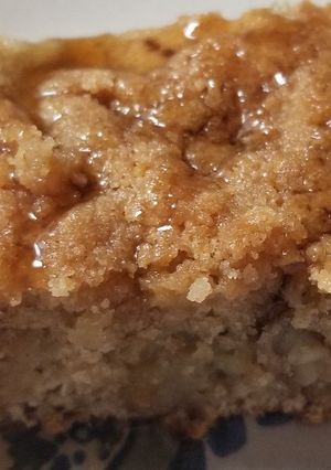 A picture of Impossible Banana Bread Coffee Cake.