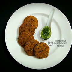 A picture of Crispy bhajiya.