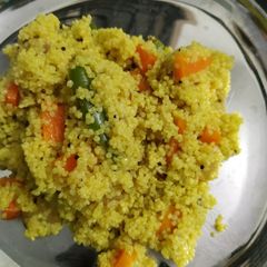 A picture of Millet upma.