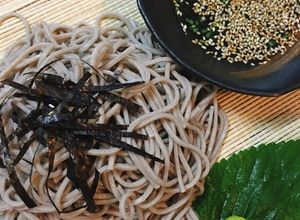 Hình của món Mì Lạnh Soba.