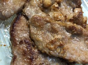 Hình của món Nạc dăm ram mắm tỏi.