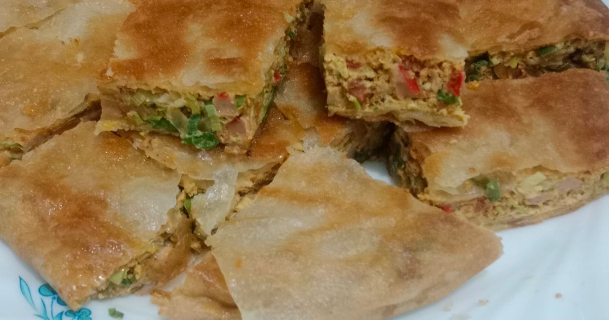 Martabak telor simple ala rumahan