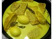 Gambar kari tahu dan telur