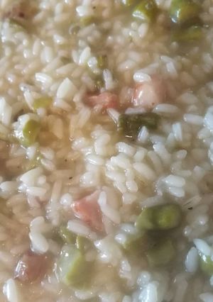 Foto di Risotto asparagi e pancetta