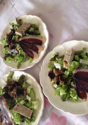 Une photo de Salade Périgourdine