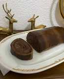 Crepe roll de café y chocolate