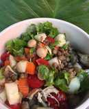 Ensalada con champiñones ➕➕
