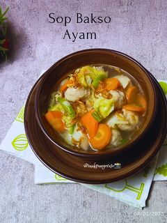 Foto resep Sop Bakso Ayam