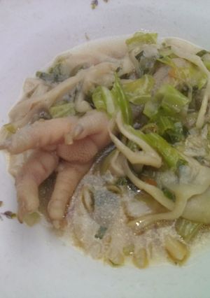 Foto resep Tongseng jamur & ceker ayam