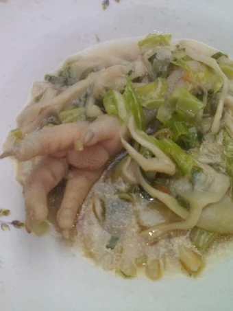 Langkah Mudah untuk Membuat Resep Tongseng jamur &amp; ceker ayam yang Uenak Anti Ribet, Mantap