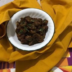 A picture of Prawn ghee roast.