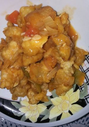 Foto resep Ayam Asam Manis