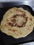 Pancake con harina integral y ajonjolí