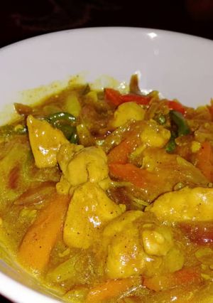 A picture of Chicken soup.