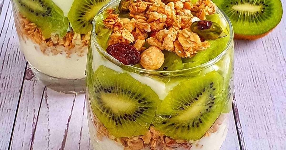 Kiwi yogurt parfait Recipe by Dreamcatcher's CookBook 👩‍🍳👩‍🍳 Cookpad