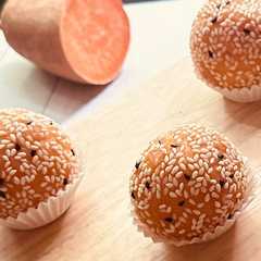 Onde-Onde Ubi Jalar Oranye (24)-レシピのメイン写真