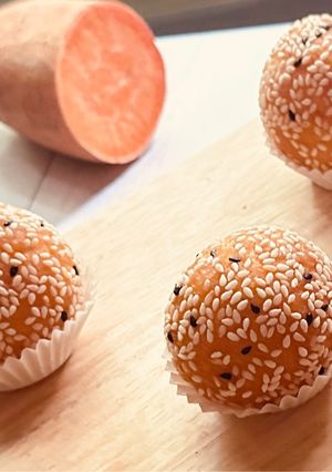 Foto resep Onde-Onde Ubi Jalar Oranye (24)