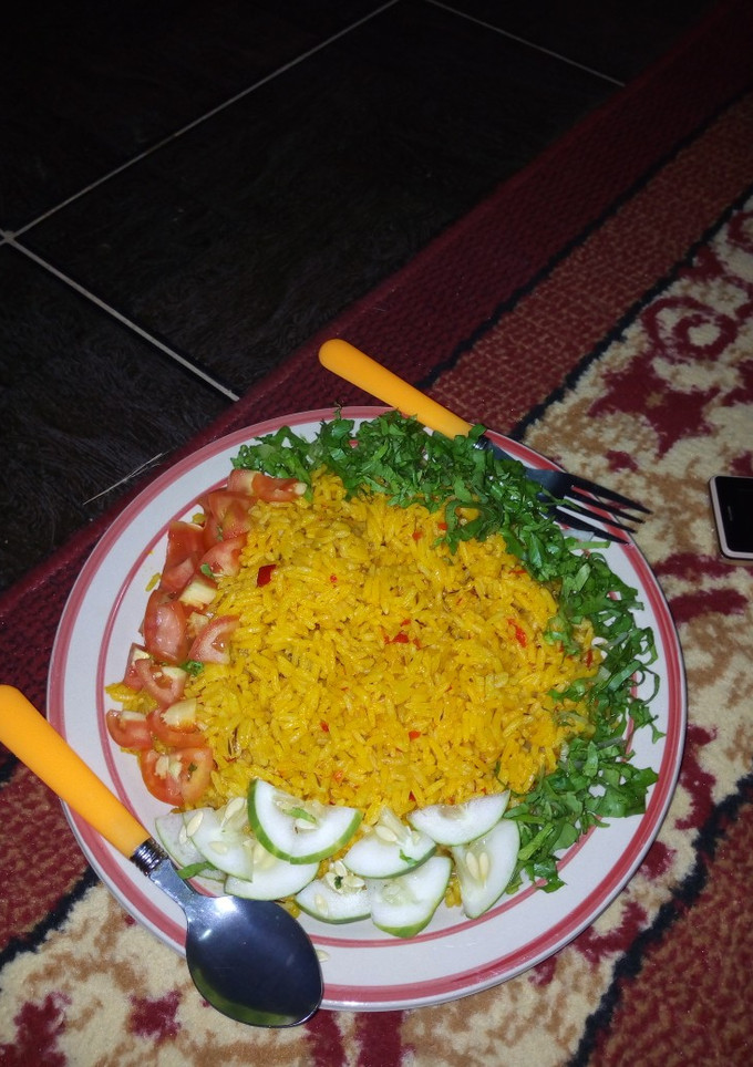 A picture of Simple jalof rice.