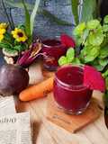 Jus Buah Bit dan Wortel