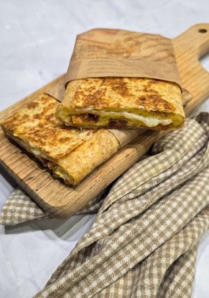 Tojásos tortilla recept fotója