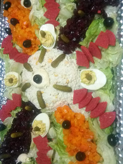صورة لوصفة سلاطة ماسيدوان على طريقتي