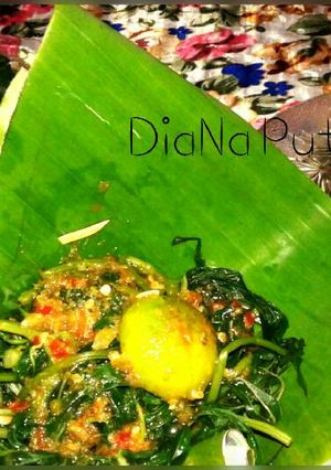 Foto resep Cemeding daun ubi jalar