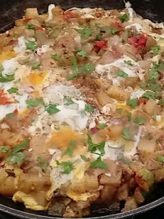 Une photo de Ratatouille aux œufs 👌