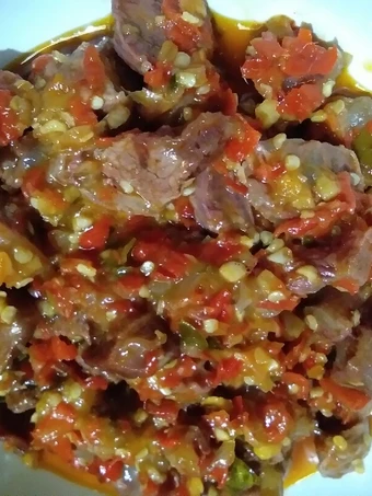 Langkah Mudah untuk Menyiapkan Resep Balado daging sapi Anti Ribet, Mantap Sekali