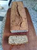 Pan tipo molde sin gluten fermentado
