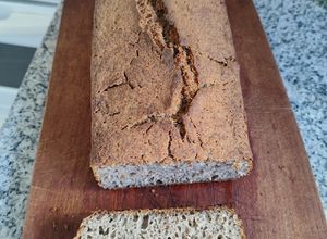 Una foto de Pan tipo molde sin gluten fermentado