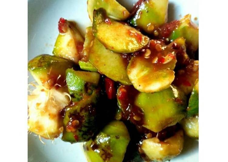 Kedondong sambel rujak sederhana