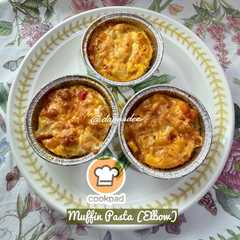 👩‍🍳Muffin Pasta (Elbow)-レシピのメイン写真