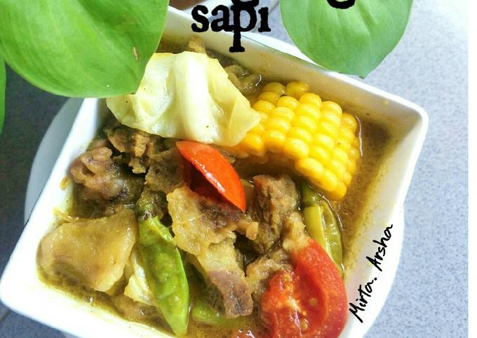 Tongseng sapi