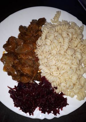 Kacsazúzapörkölt recept fotója