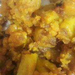 A picture of Aloo Gohbi Shabji.