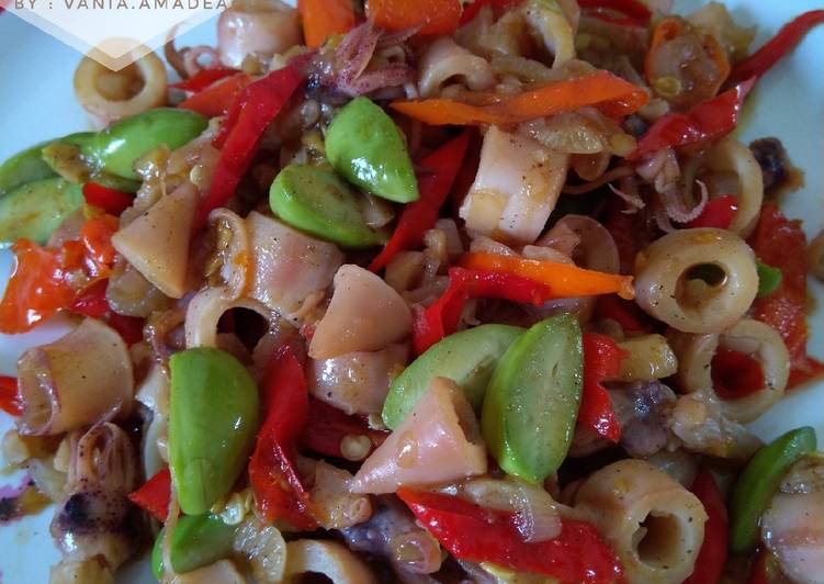 Resep Oseng Cumi Pete Anti Gagal