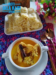 Foto resep Roti Jala kari ayam