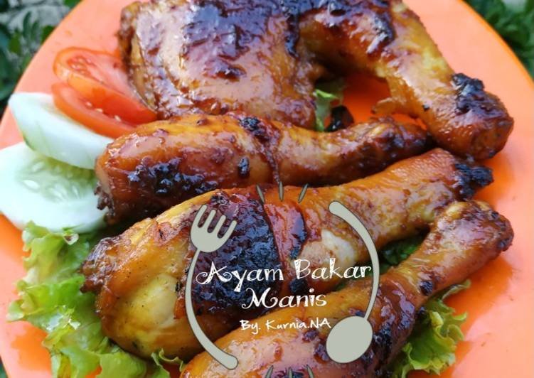 Resep Ayam Bakar Manis Teflon (simple), Bisa Manjain Lidah