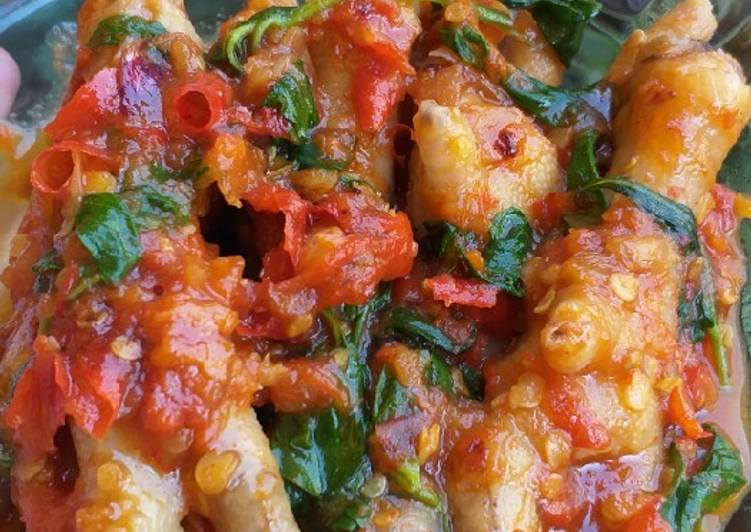 Resep Ceker Sambel Kemangi Anti Gagal