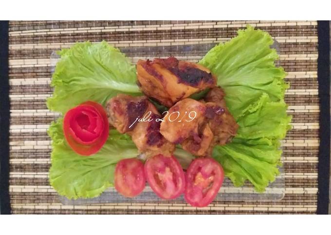 Ayam bakar bumbu bacem khas yogya