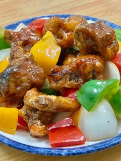 Hình của món Sườn Xào Chua Ngọt.